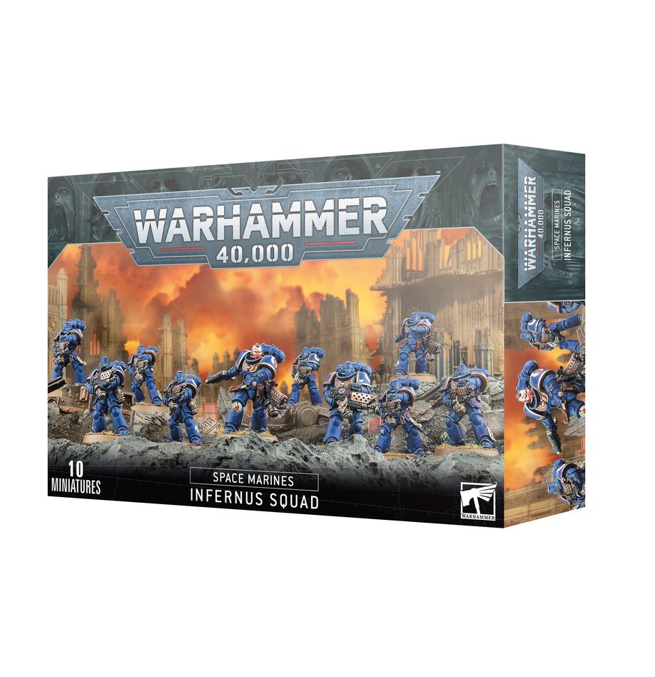 Warhammer 40K: Space Marines Infernus Squad | Odin's Place