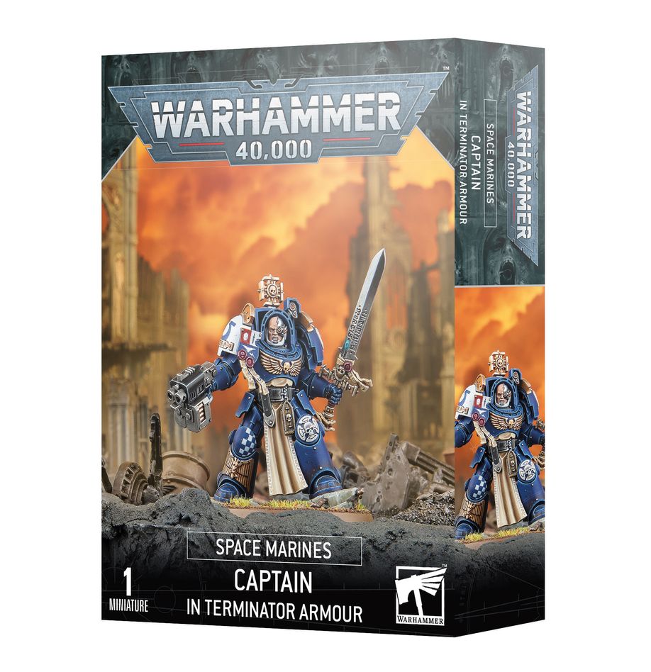 Warhammer 40K: Space Marines Captain in Terminator Armour | Odin's Place