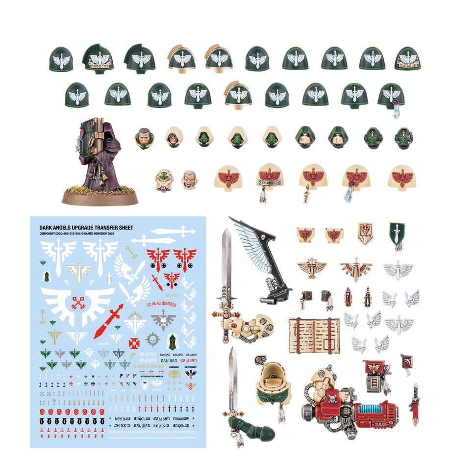 Warhammer 40k: Dark Angels: Upgrades & Transfers | Odin's Place