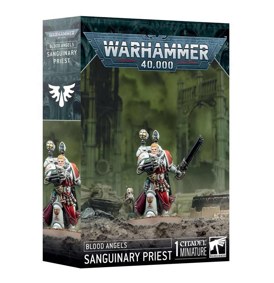 Warhammer 40k: Blood Angels Sanguinary Priests | Odin's Place