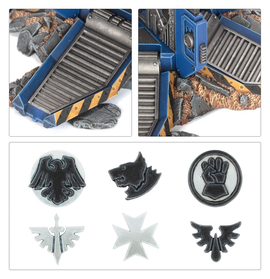 Warhammer 40k: Space Marines Drop Pods | Odin's Place