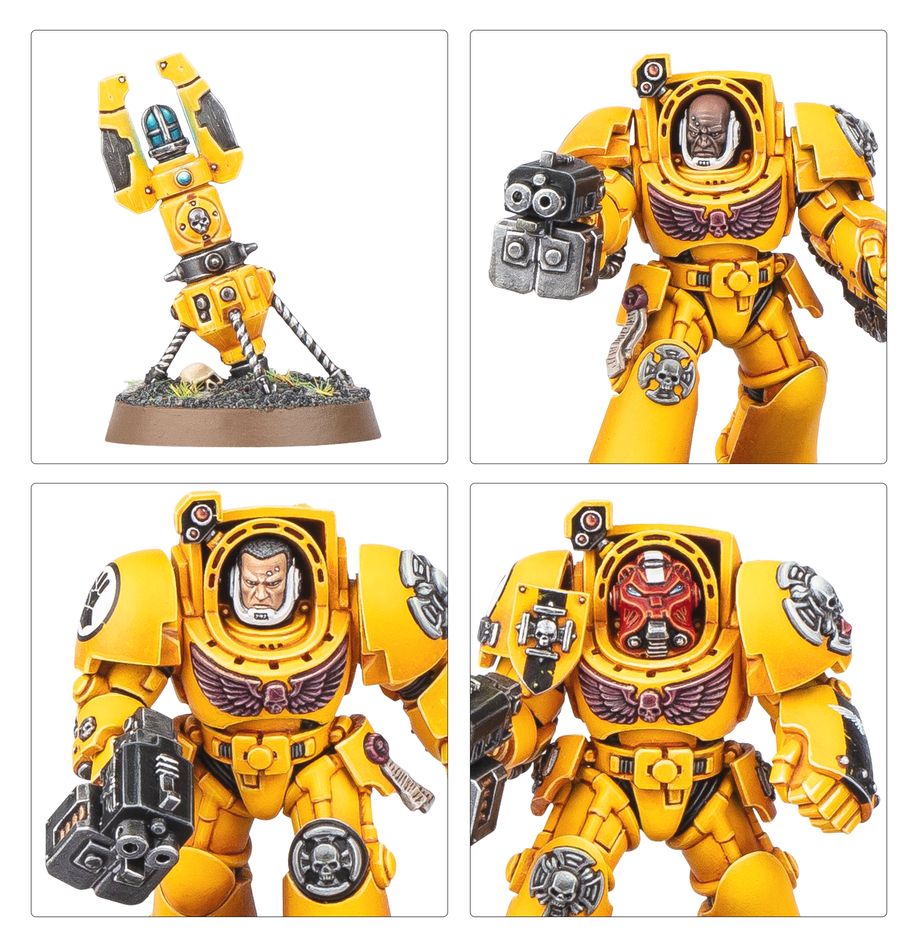 Warhammer 40k: Space Marines Imperial Fists Combat Patrol | Odin's Place