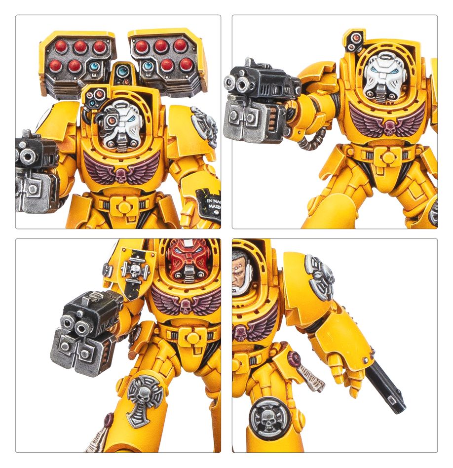 Warhammer 40k: Space Marines Imperial Fists Combat Patrol | Odin's Place