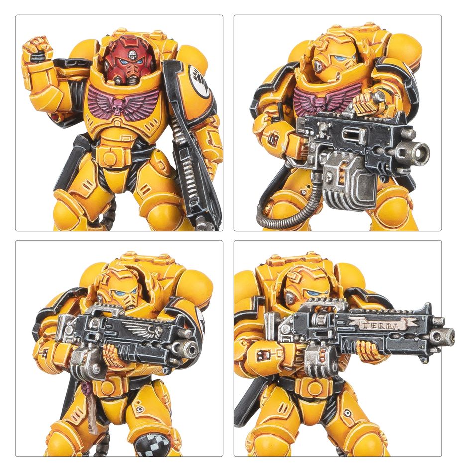 Warhammer 40k: Space Marines Imperial Fists Combat Patrol | Odin's Place