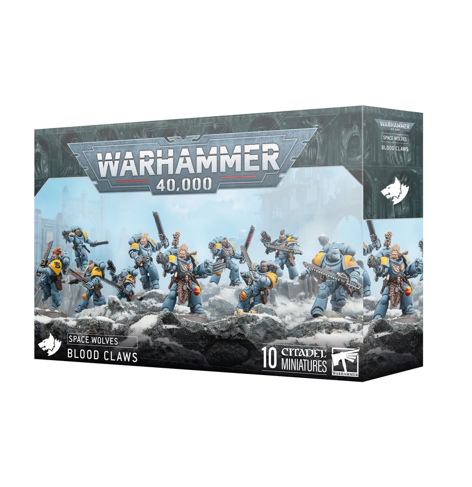Warhammer 40K: Space Wolves Blood Claws | Odin's Place