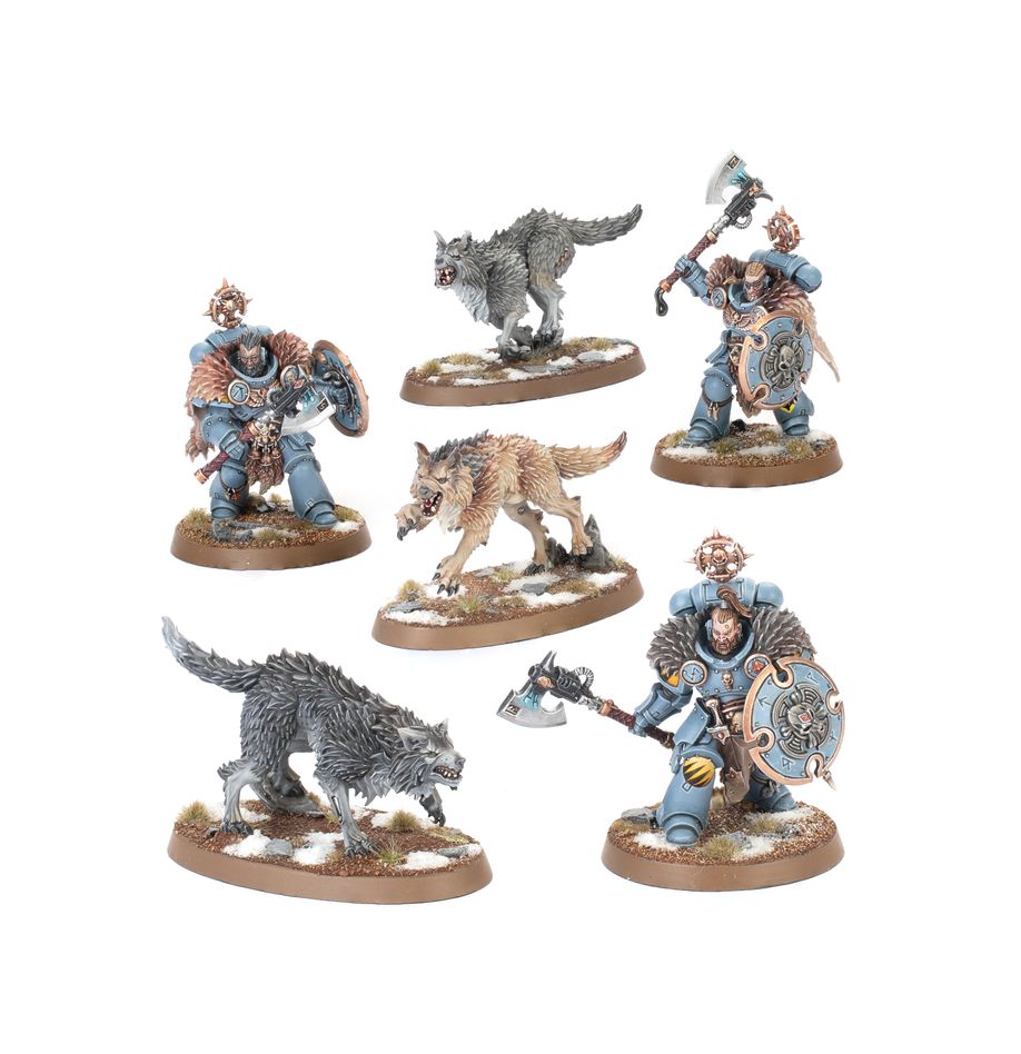 Warhammer 40k: Space Wolves Wolf Guard Headtakers | Odin's Place