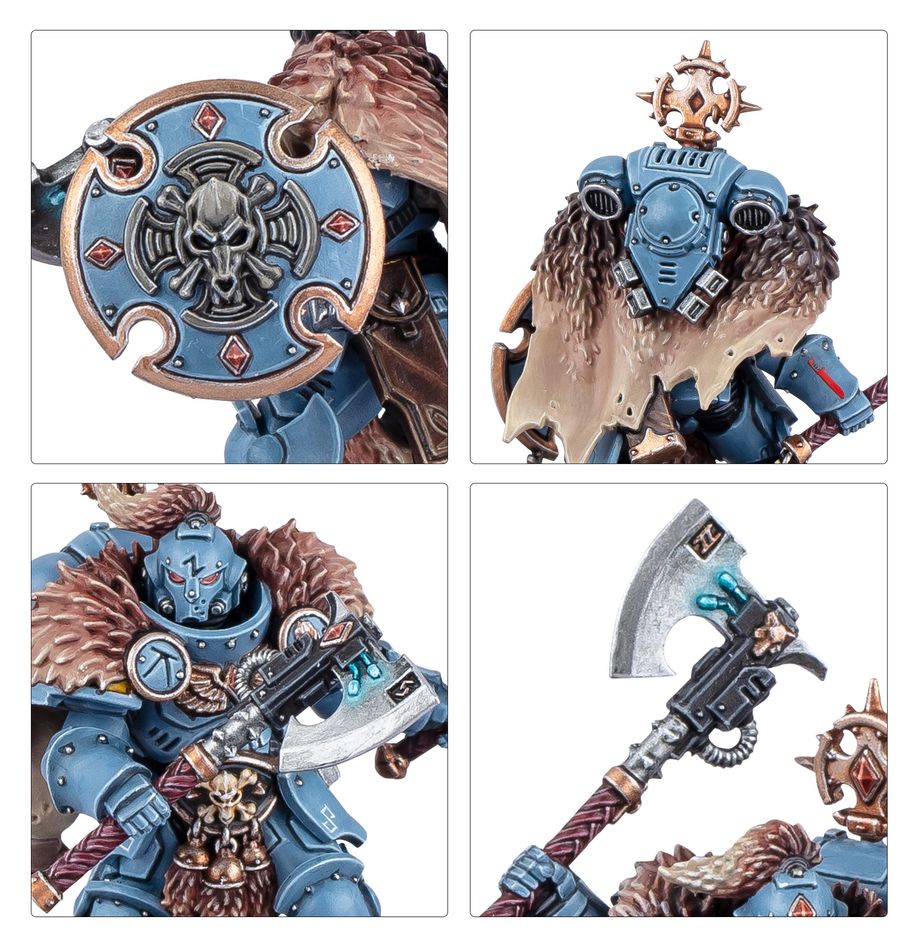 Warhammer 40k: Space Wolves Wolf Guard Headtakers | Odin's Place