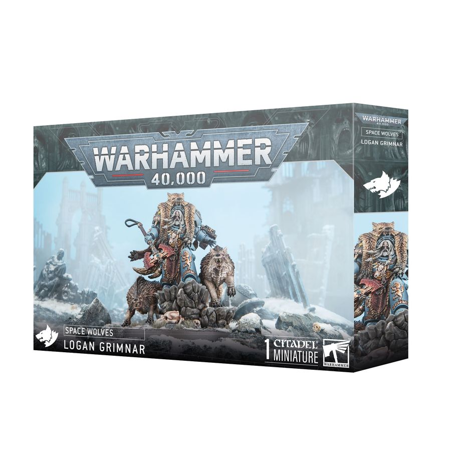 Warhammer 40k: Space Wolves Logan Grimnar | Odin's Place