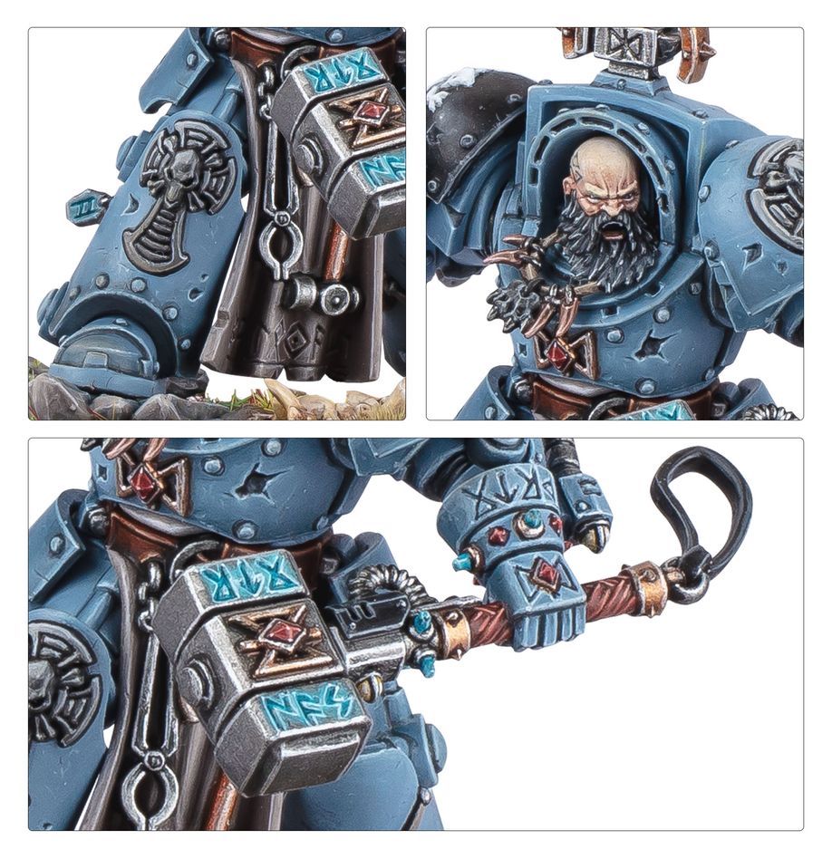 Warhammer 40k: Space Wolves Arjac Rockfist | Odin's Place