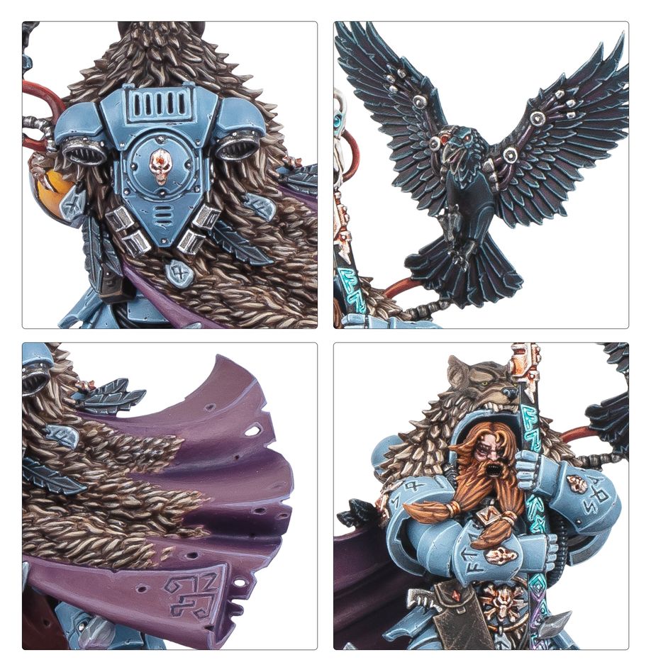 Warhammer 40k: Space Wolves Njal Stormcaller | Odin's Place
