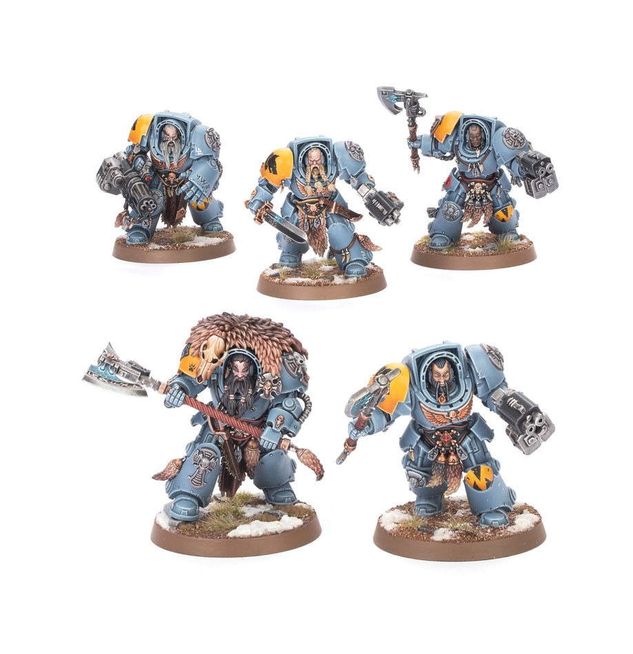 Warhammer 40k: Space Wolves Wolf Guard Terminators | Odin's Place