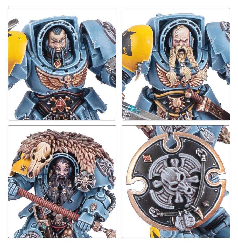 Warhammer 40k: Space Wolves Wolf Guard Terminators | Odin's Place