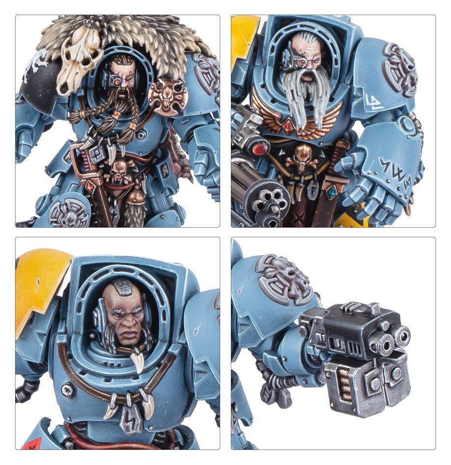 Warhammer 40k: Space Wolves Wolf Guard Terminators | Odin's Place