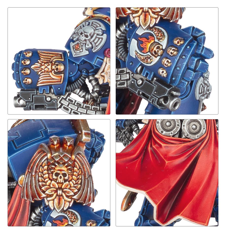 Warhammer 40k: Ultramarines Marneus Calgar in Armour of Antilochus | Odin's Place