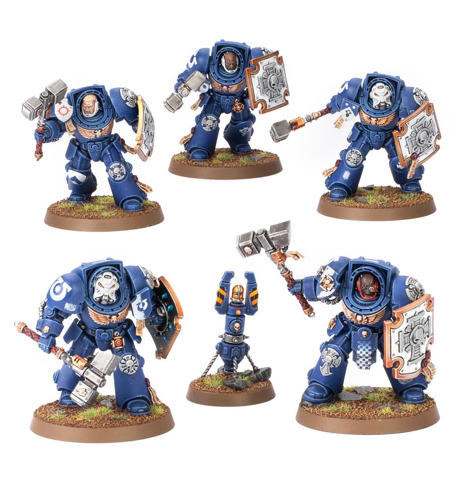 Warhammer 40k: Space Marines Terminator Assault Squad | Odin's Place