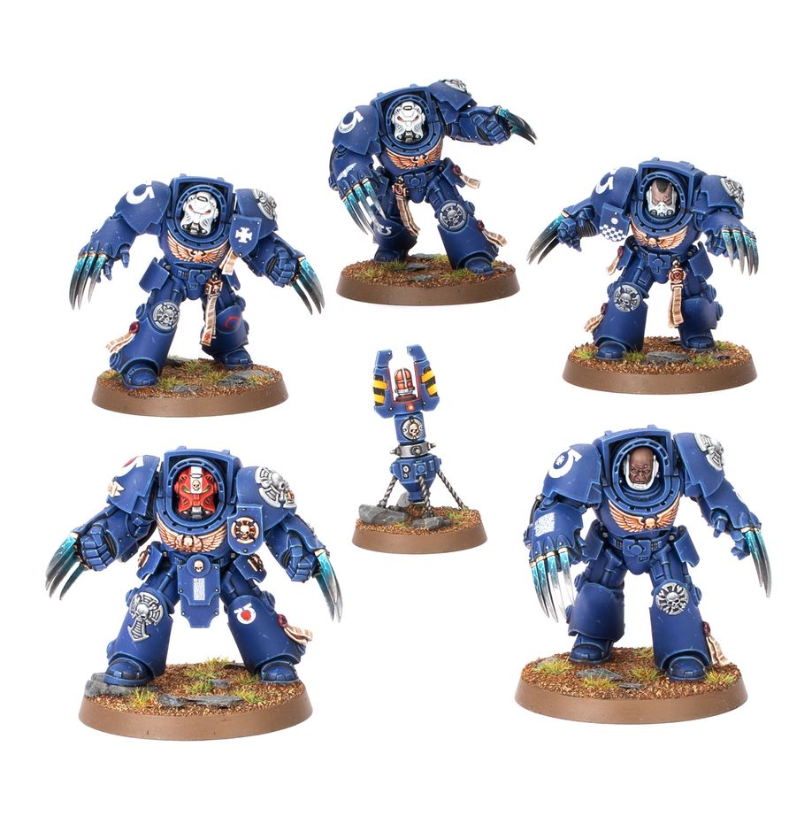 Warhammer 40k: Space Marines Terminator Assault Squad | Odin's Place
