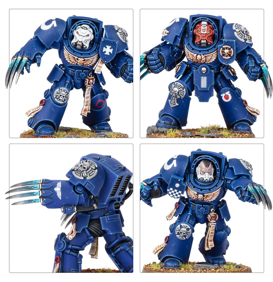 Warhammer 40k: Space Marines Terminator Assault Squad | Odin's Place
