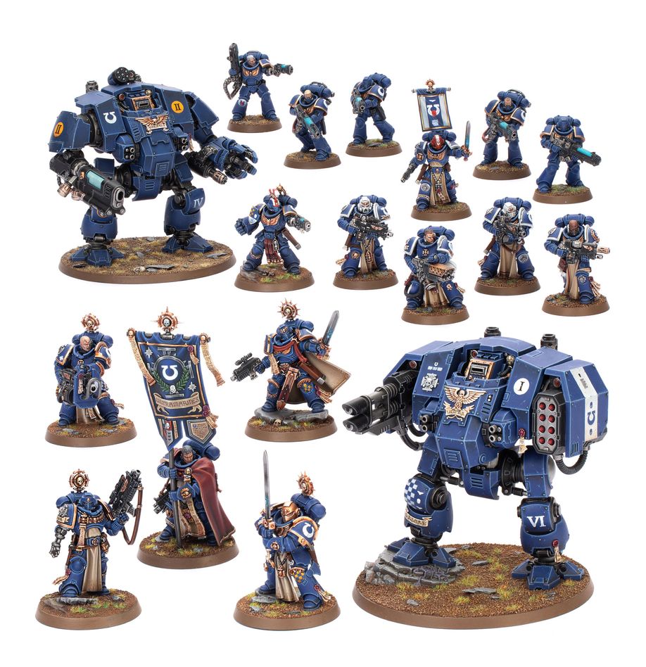Warhammer 40k: Space Marines Battleforce: Iron Halo Strike Force | Odin's Place