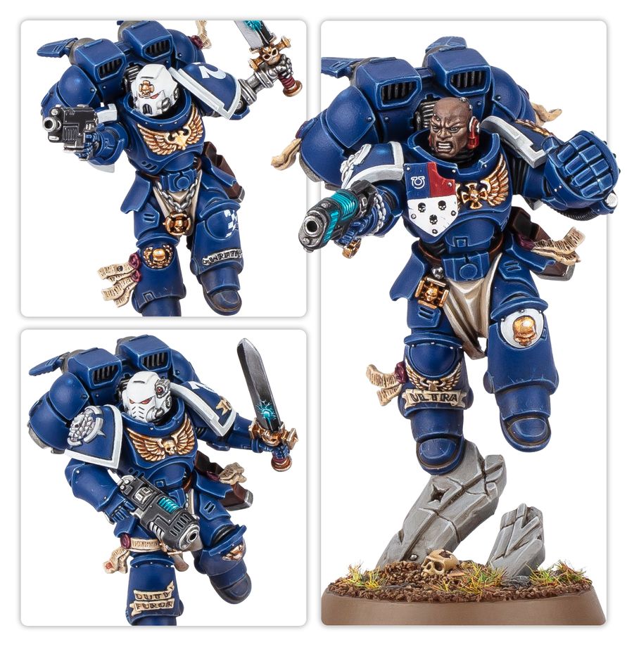 Warhammer 40k: Vanguard Veteran Squad with Jump Packs | Odin's Place