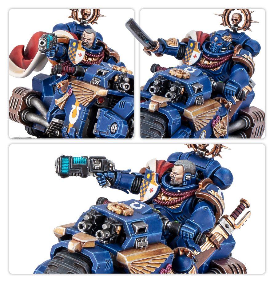 Warhammer 40k: Captain on Bike | Odin's Place