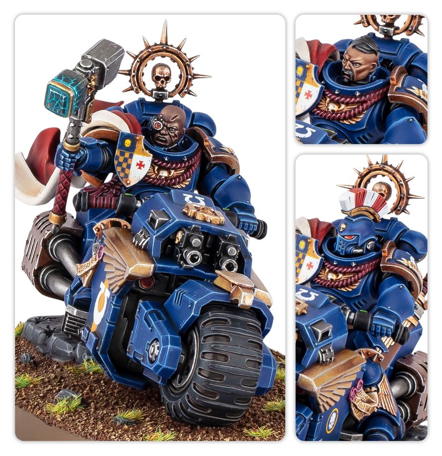 Warhammer 40k: Captain on Bike | Odin's Place