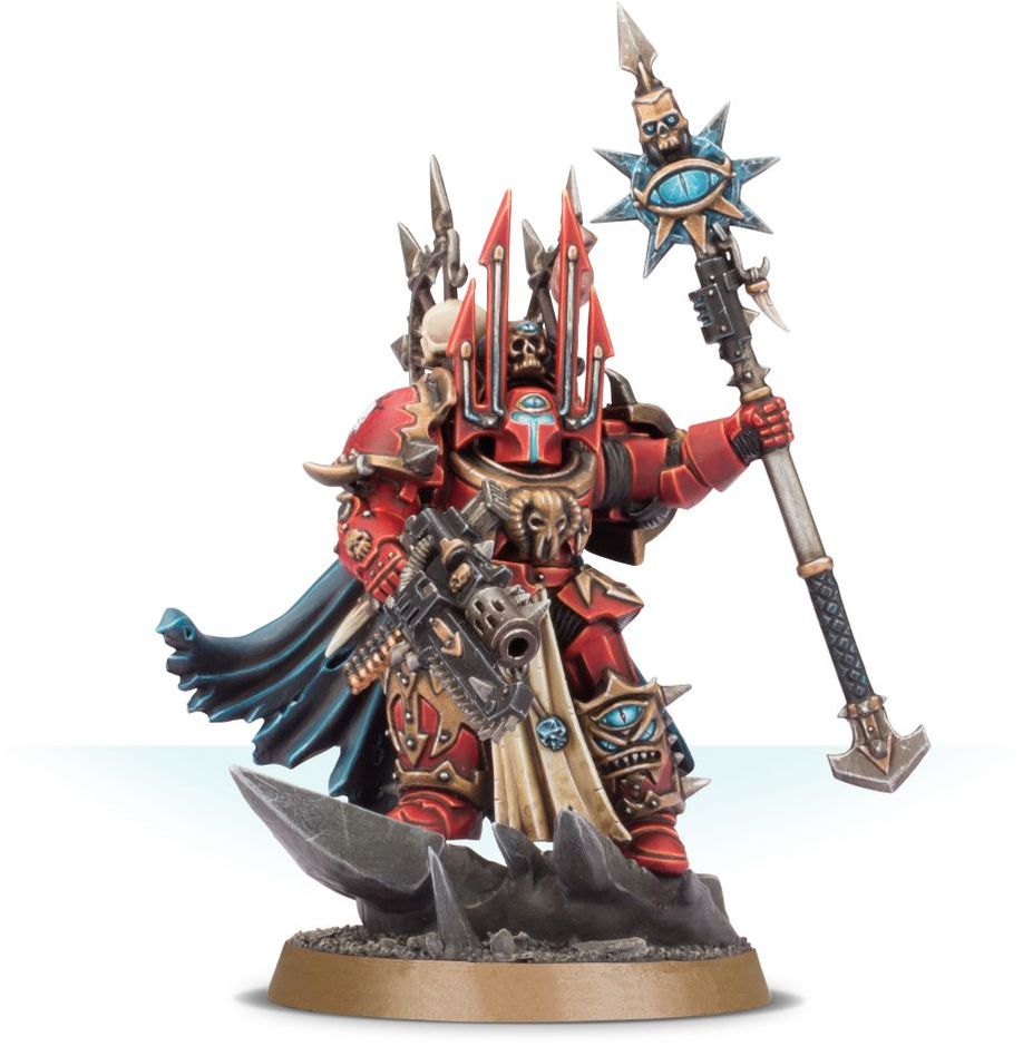 Warhammer 40K: Chaos Sorcerer in Terminator Armour | Odin's Place