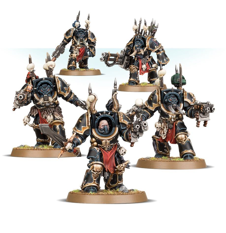 Warhammer 40K: Chaos Space Marine Terminators | Odin's Place