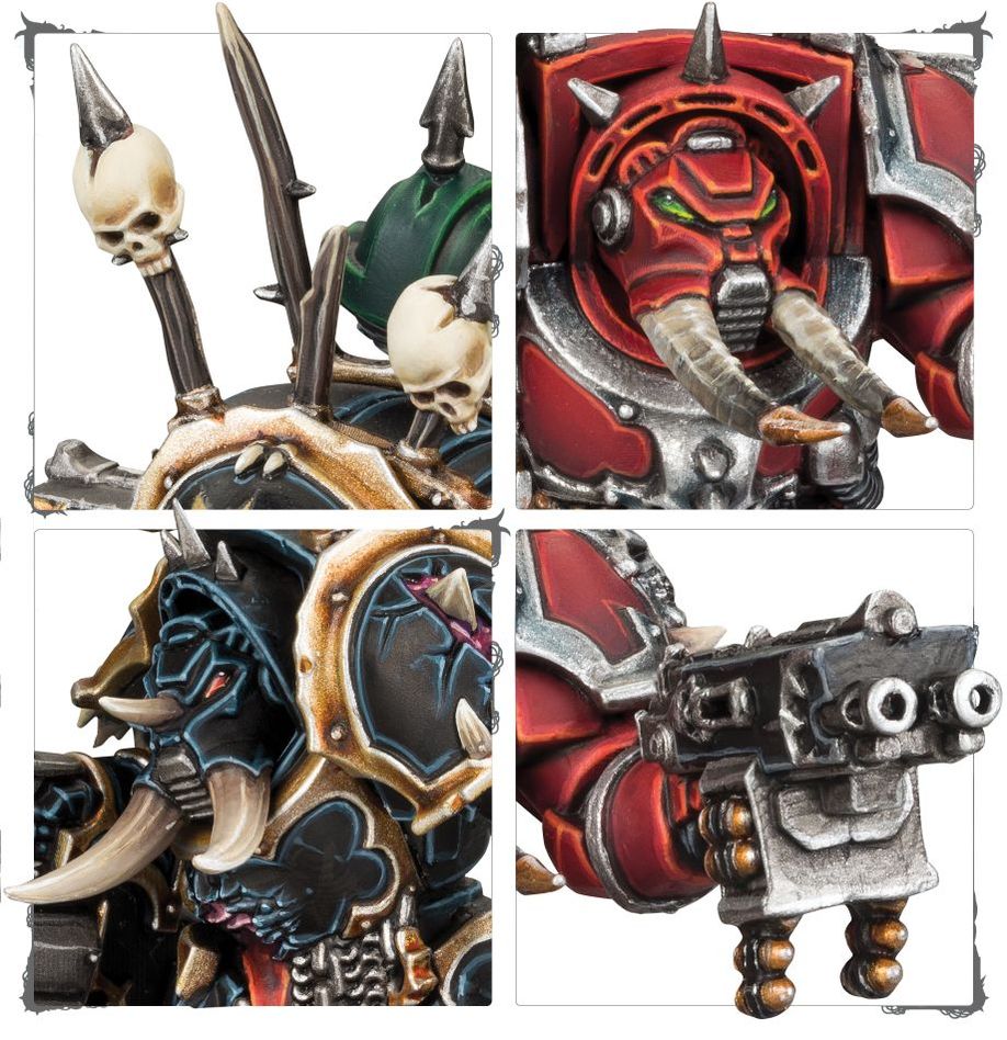 Warhammer 40K: Chaos Space Marine Terminators | Odin's Place