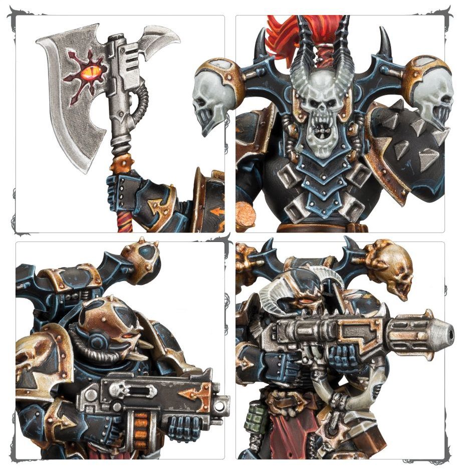 DNU Warhammer 40K: Chaos Space Marine Legionaries | Odin's Place