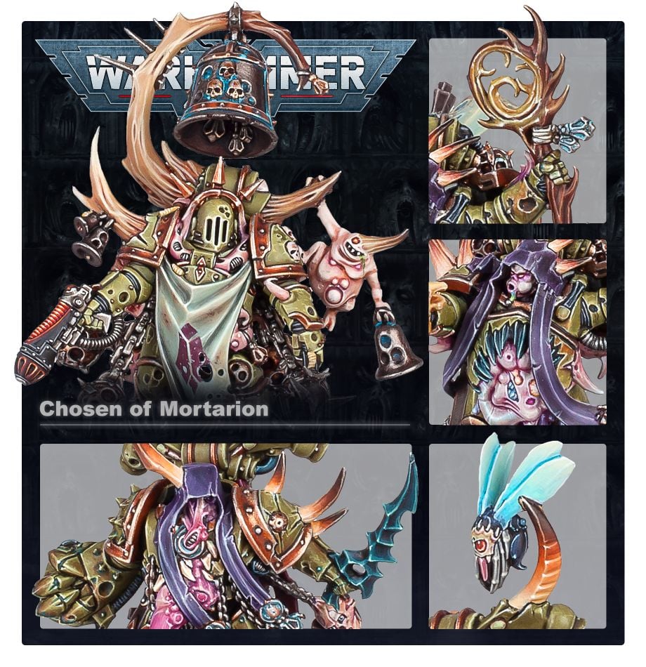 Warhammer 40k: Death Guard Chosen of Mortarion | Odin's Place