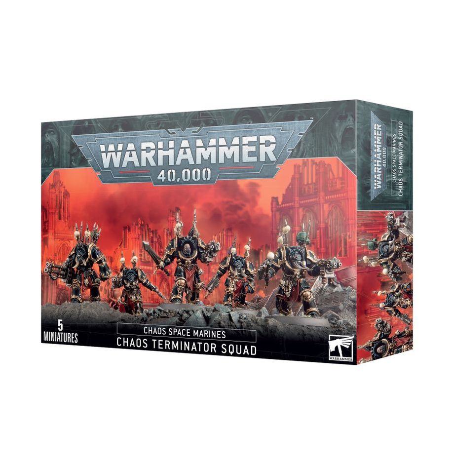 Warhammer 40K: Chaos Space Marine Terminators | Odin's Place
