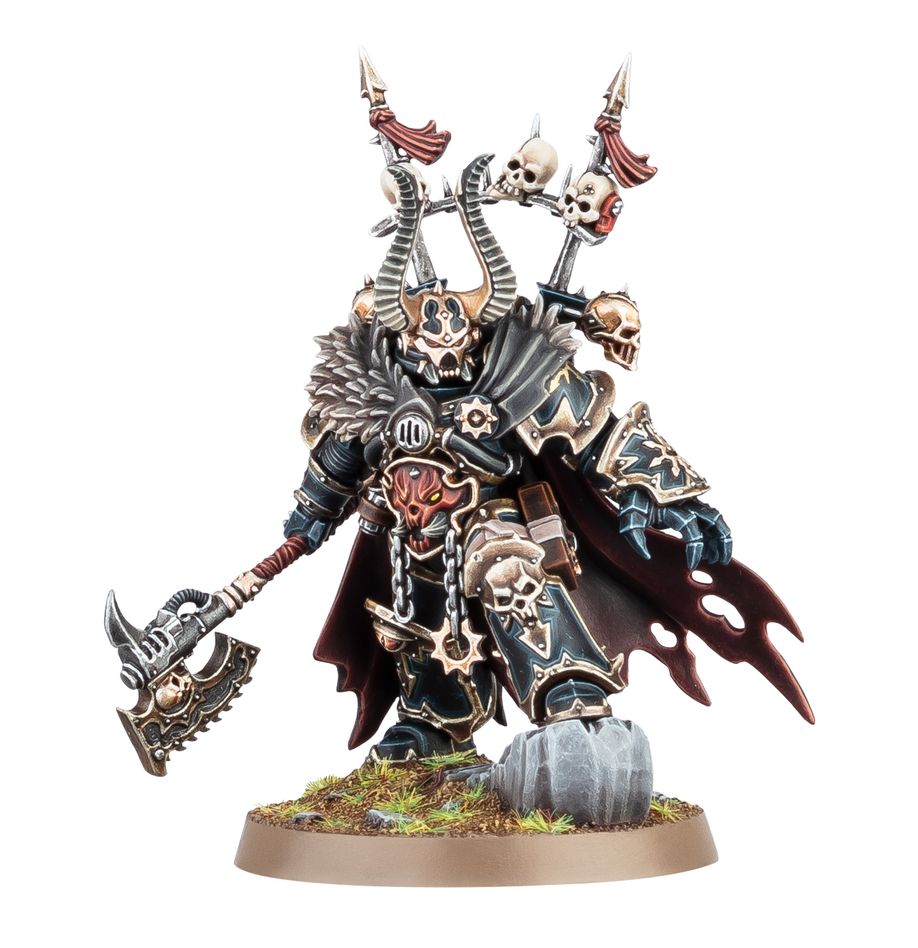 Warhammer 40k: Chaos Space Marines Chaos Lord | Odin's Place