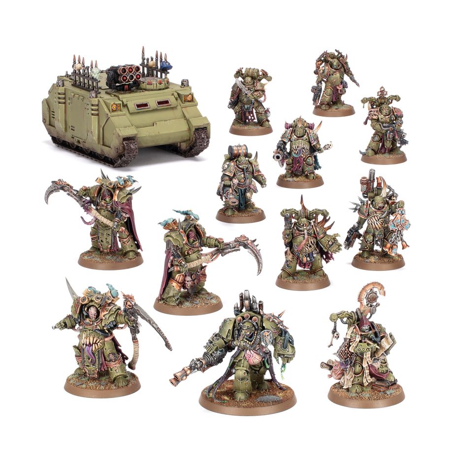 Warhammer 40k: Death Guard Combat Patrol | Odin's Place