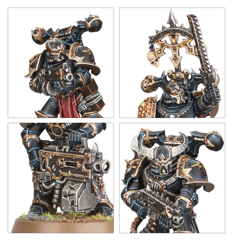 Warhammer 40k: Chaos Space Marines Legionaries | Odin's Place
