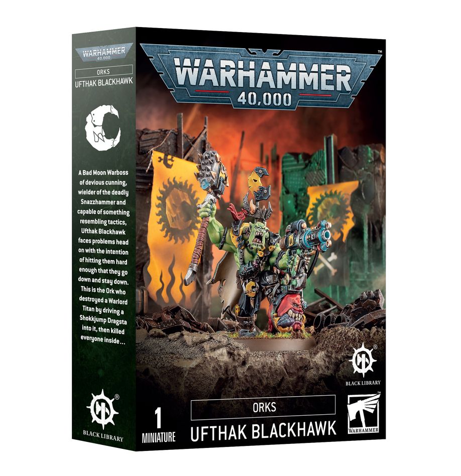 Warhammer 40K: Orks Ufthak Blackhawk Black Library Edition | Odin's Place
