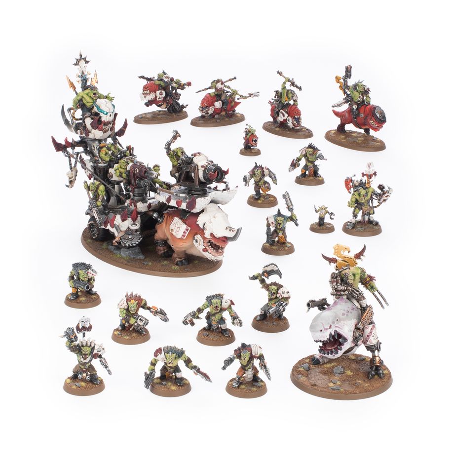 Warhammer 40k: Orks Beast Snagga Stampede | Odin's Place