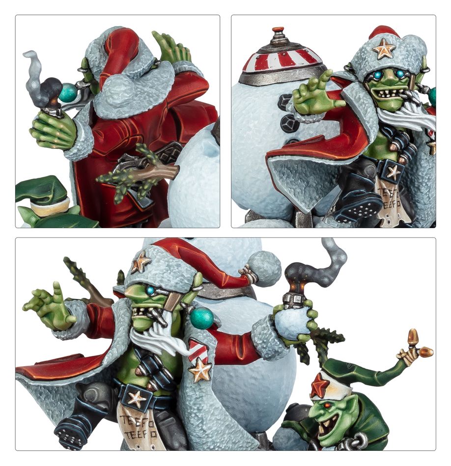 Warahmmer Commemorative Series: Da Red Gobbo A-Bomb-inable snowman | Odin's Place