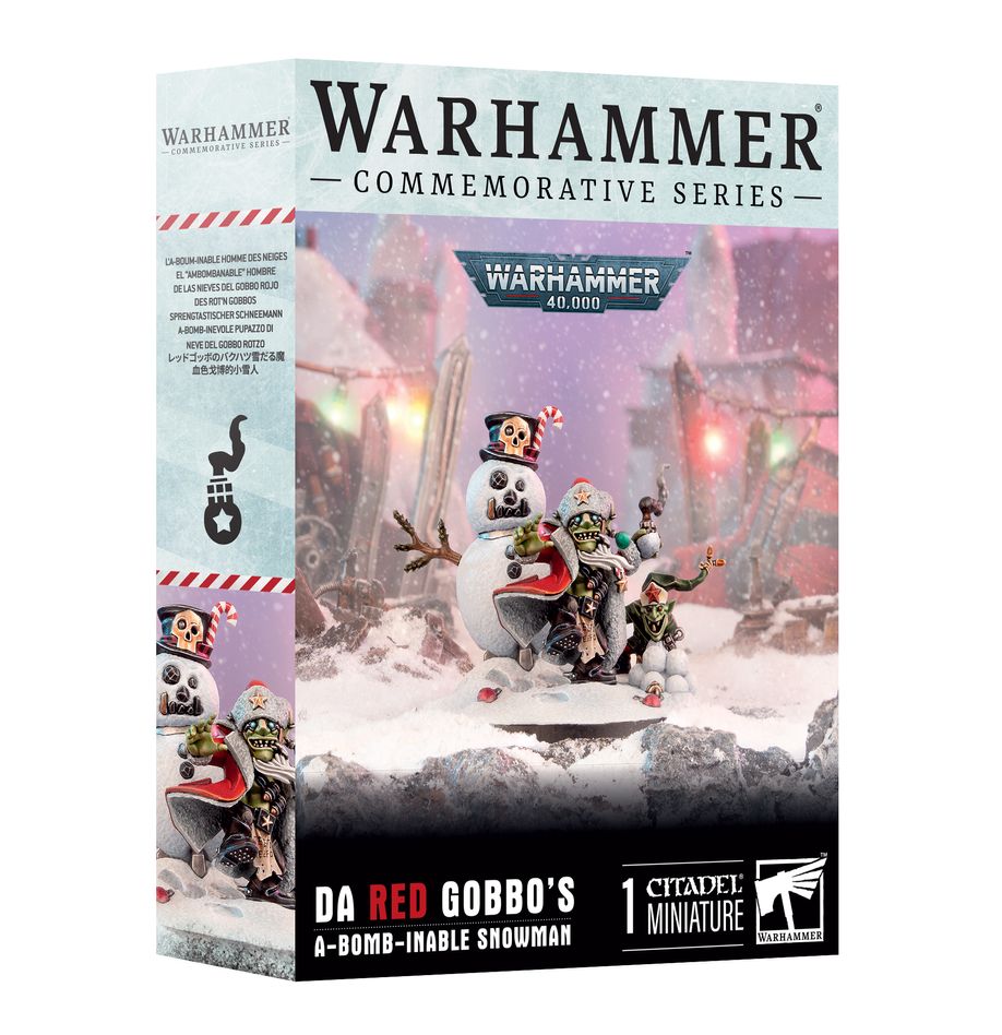 Warahmmer Commemorative Series: Da Red Gobbo A-Bomb-inable snowman | Odin's Place