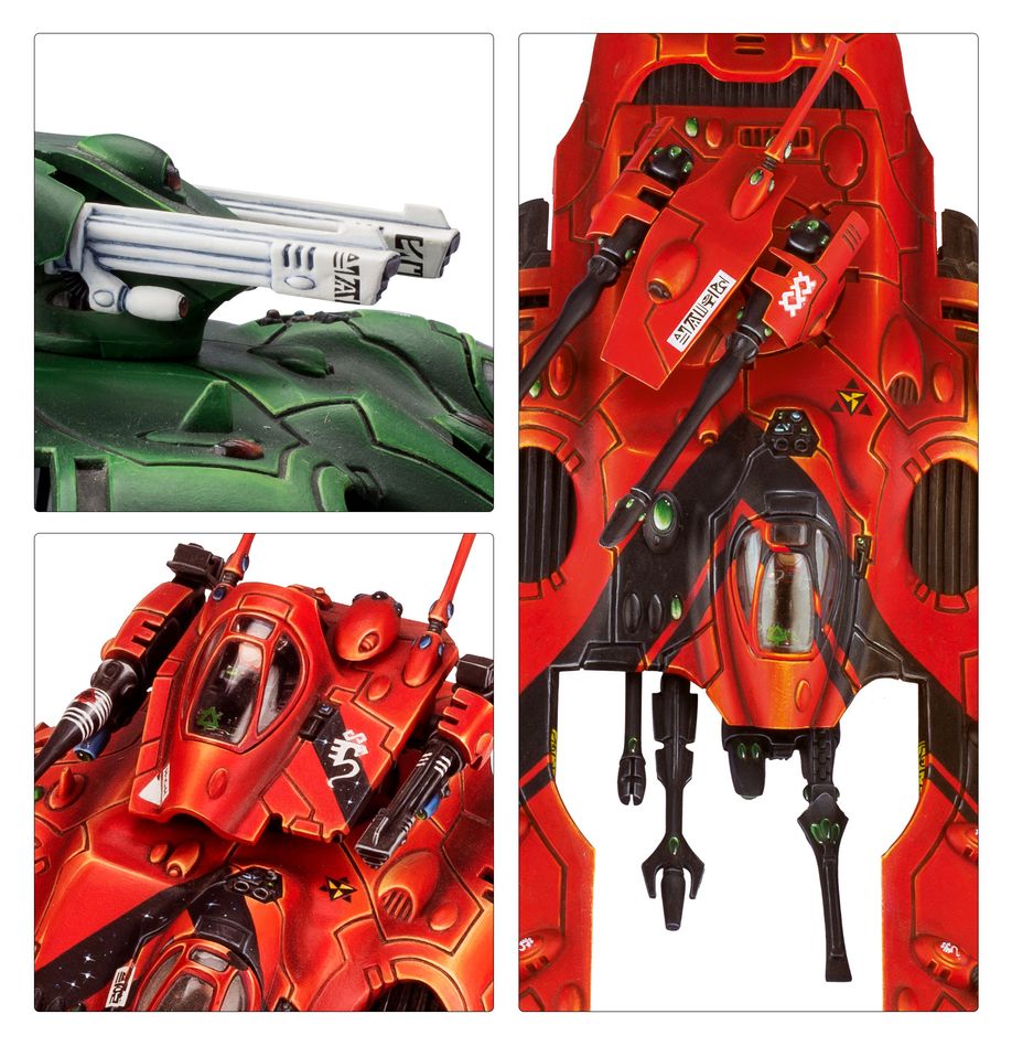 Warhammer 40K: Aeldari Wave Serpent/falcon | Odin's Place