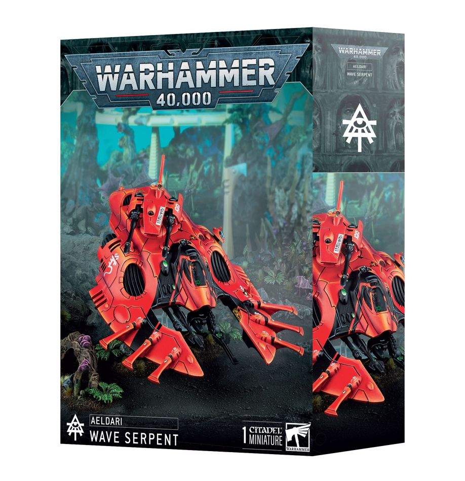 Warhammer 40K: Aeldari Wave Serpent/falcon | Odin's Place