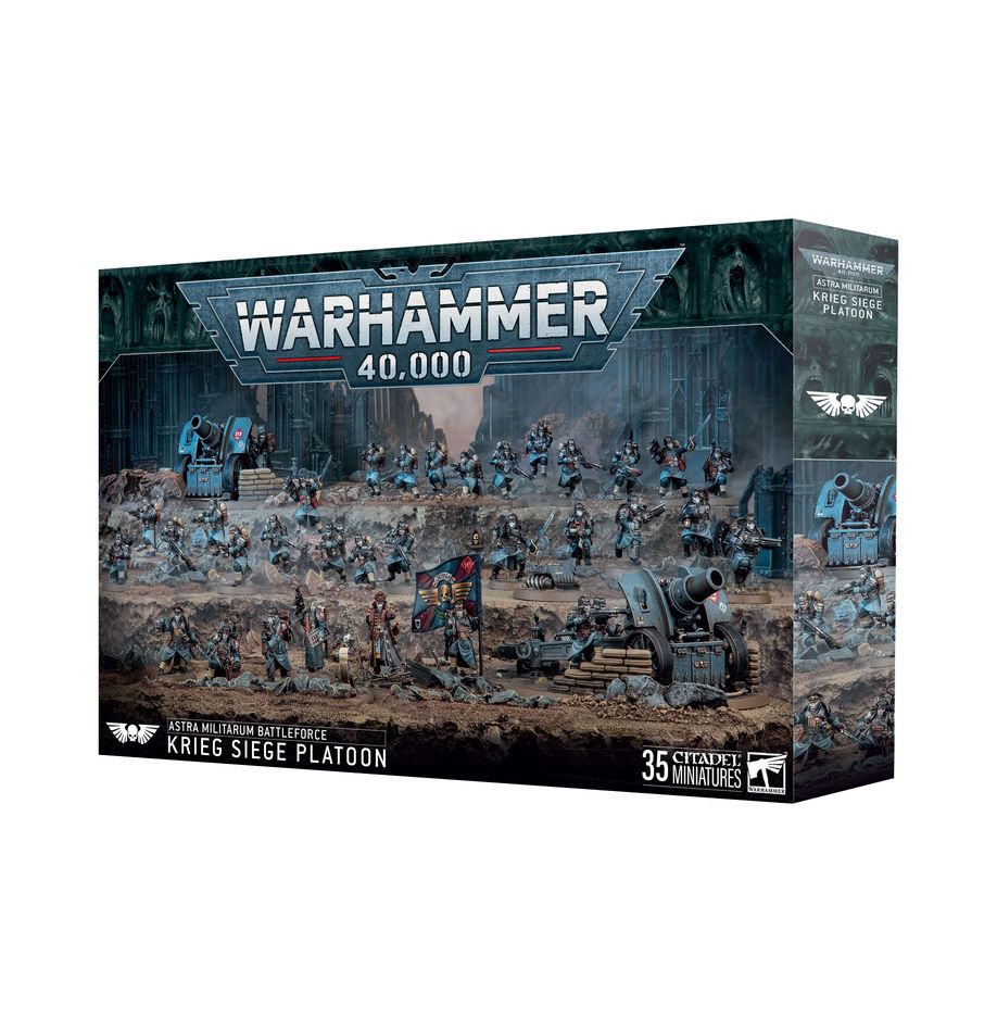 Warhammer 40k: Astra Militarum Battleforce: Krieg Siege Platoon | Odin's Place