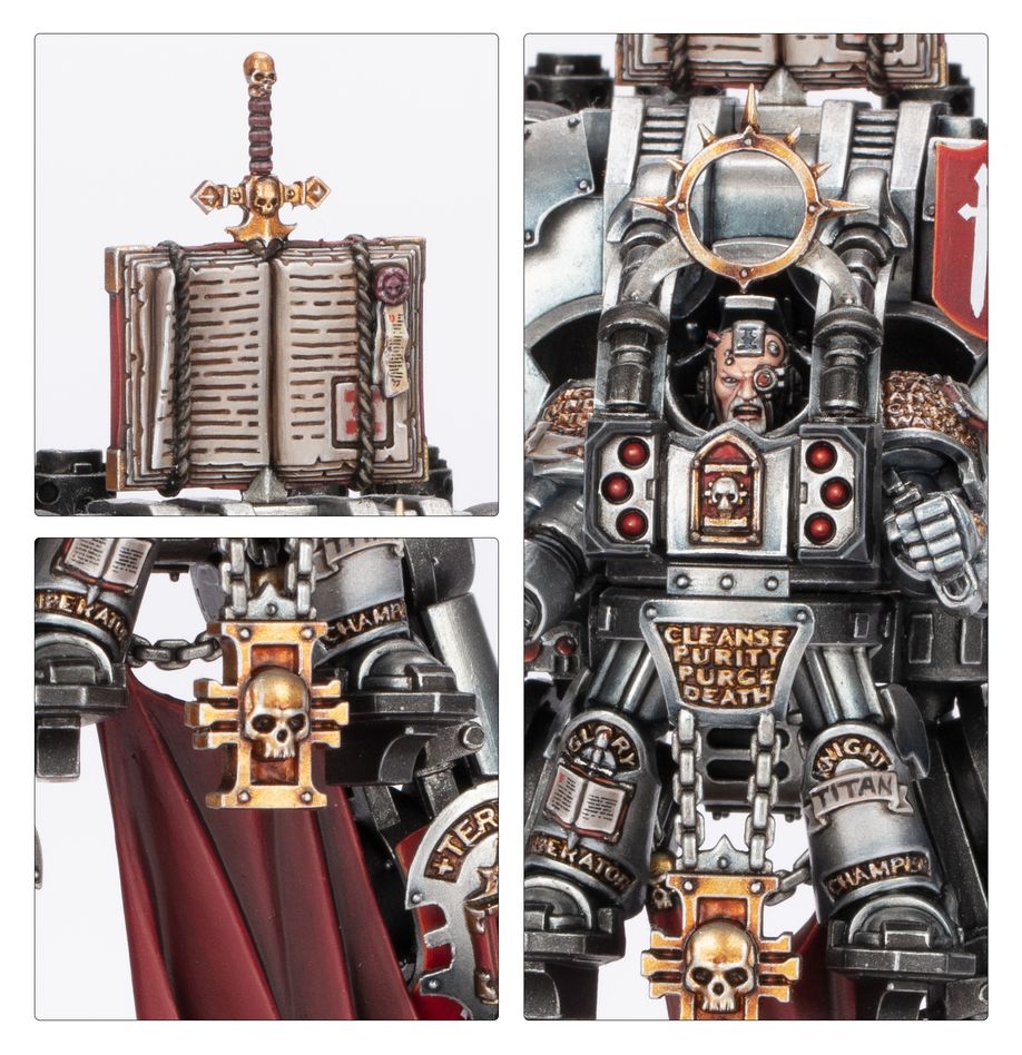 Warhammer 40k: Grey Knights Grand Master in Nemesis Dreadknight | Odin's Place