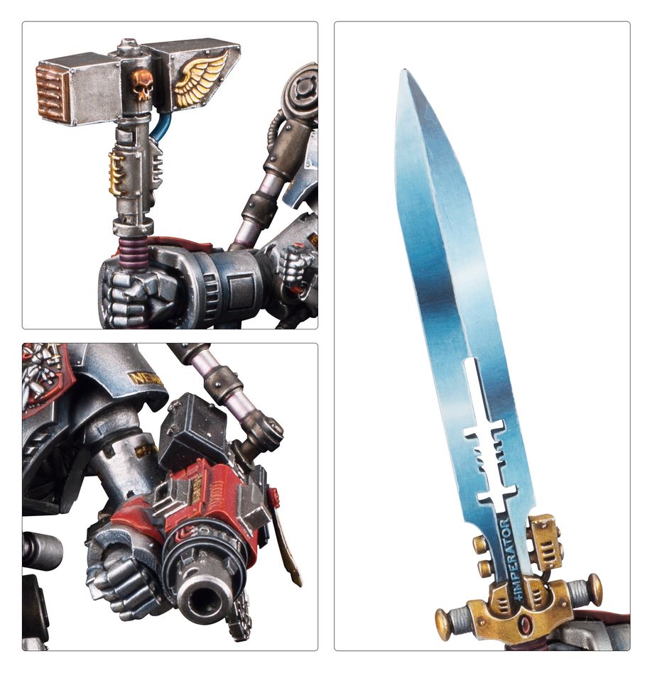 Warhammer 40k: Grey Knights Grand Master in Nemesis Dreadknight | Odin's Place