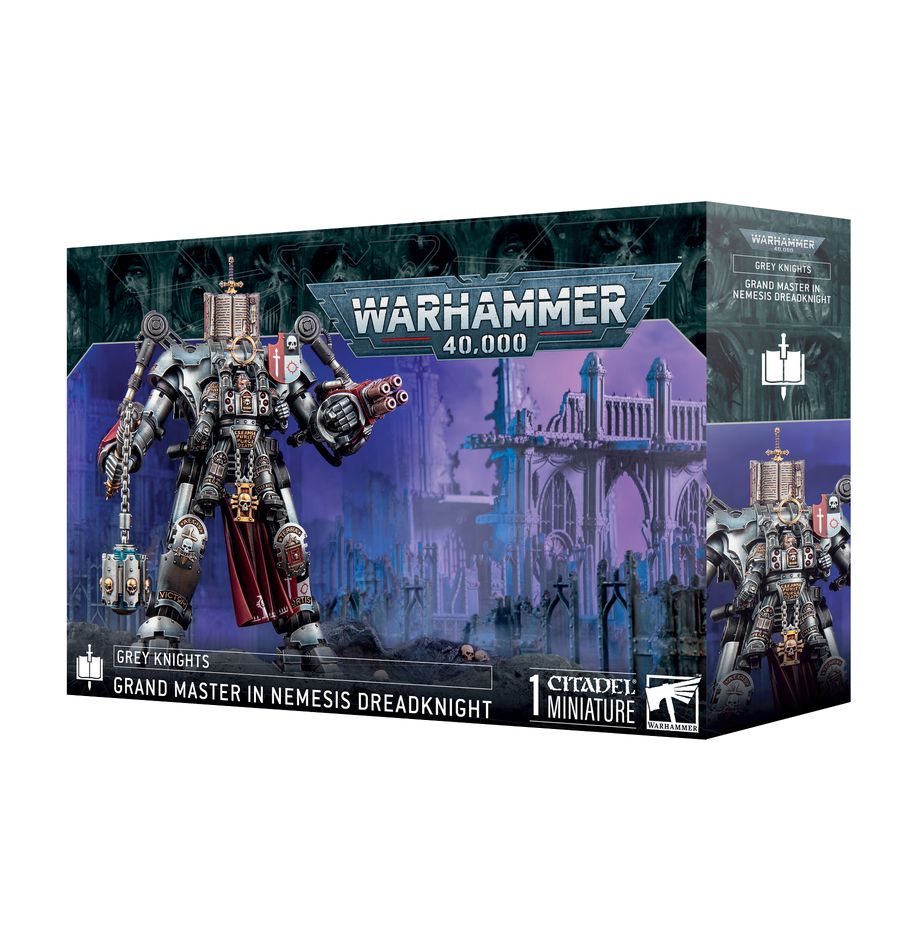 Warhammer 40k: Grey Knights Grand Master in Nemesis Dreadknight | Odin's Place