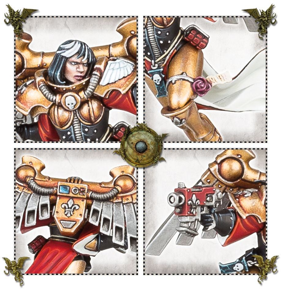 Warhammer 40K: Adeptas Sororitas Celestine the Living Saint | Odin's Place