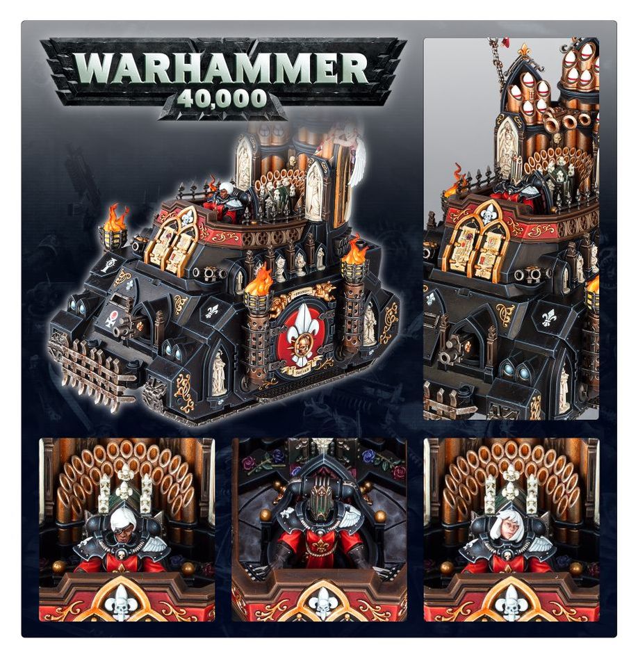 Warhammer 40K: Adeptas Sororitas Exorcist | Odin's Place