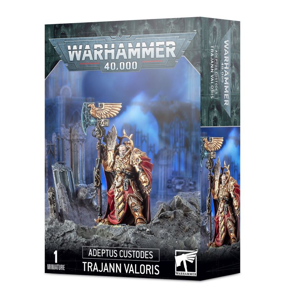 Warhammer 40K: Adeptus Custodes Captain-General Trajann Valoris | Odin's Place
