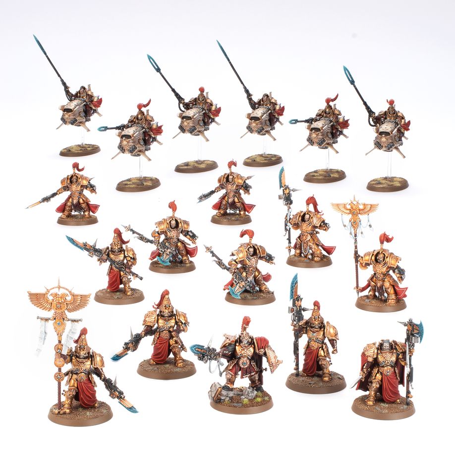 Warhammer 40K: Adeptus Custodes Auric Chamnpions Battleforce | Odin's Place