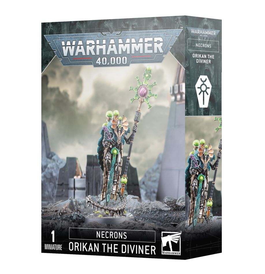Warhammer 40k: Necrons Orikan the Deviner | Odin's Place