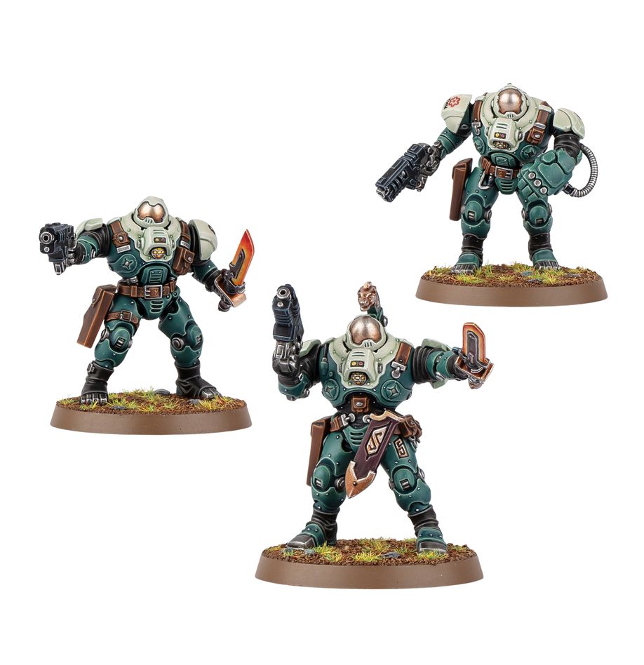 Warhammer 40k: Leagues of Votann Ironkin Steeljacks | Odin's Place